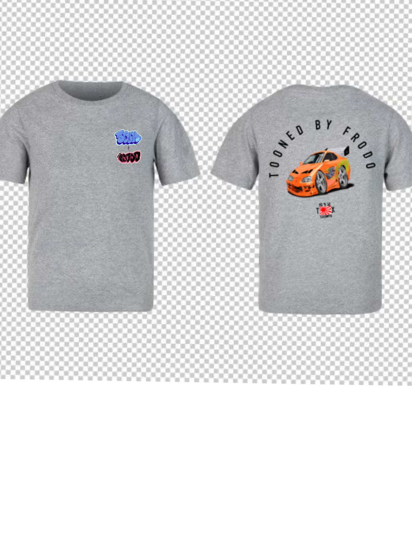 Tooned by Frodo youth grey