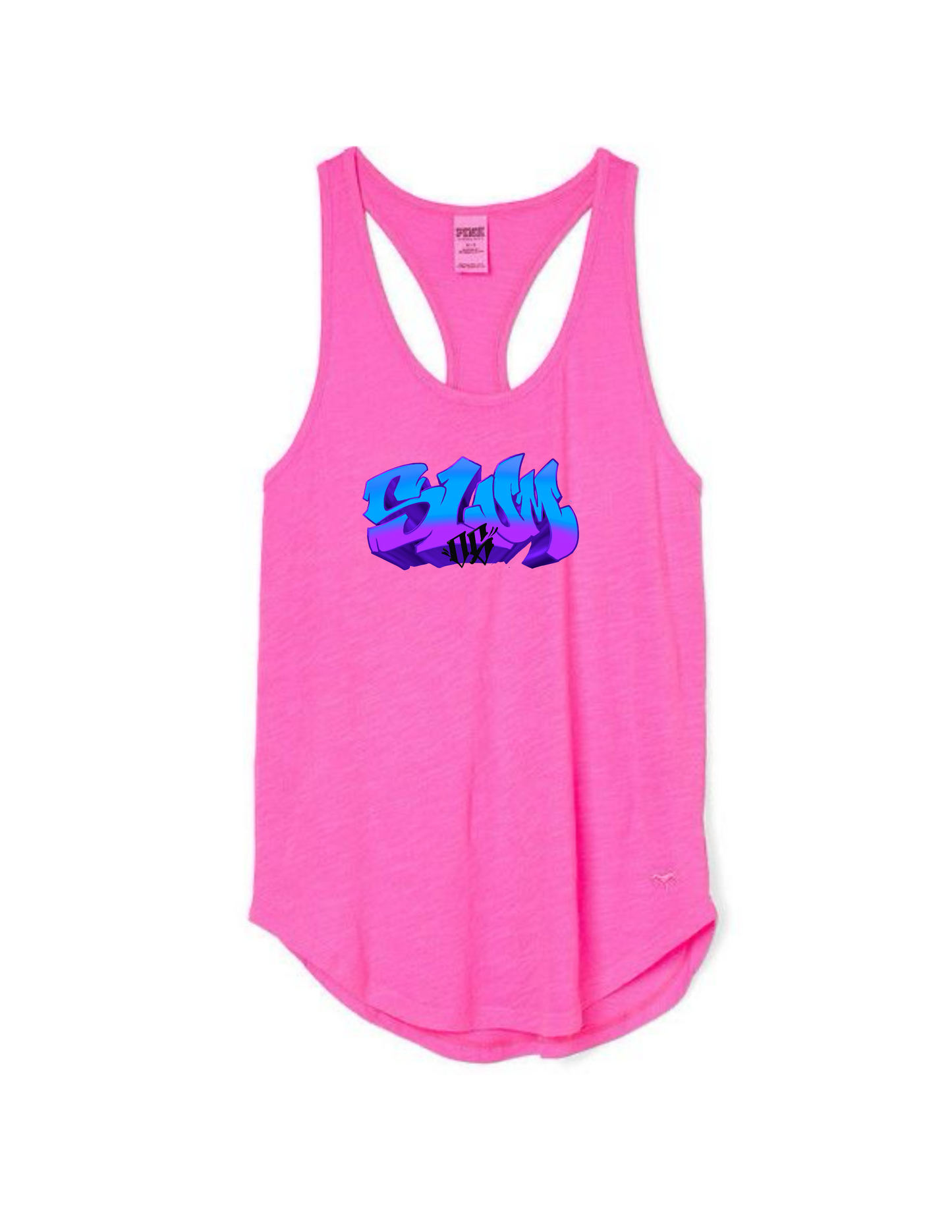 SLUM OG adult pink tank