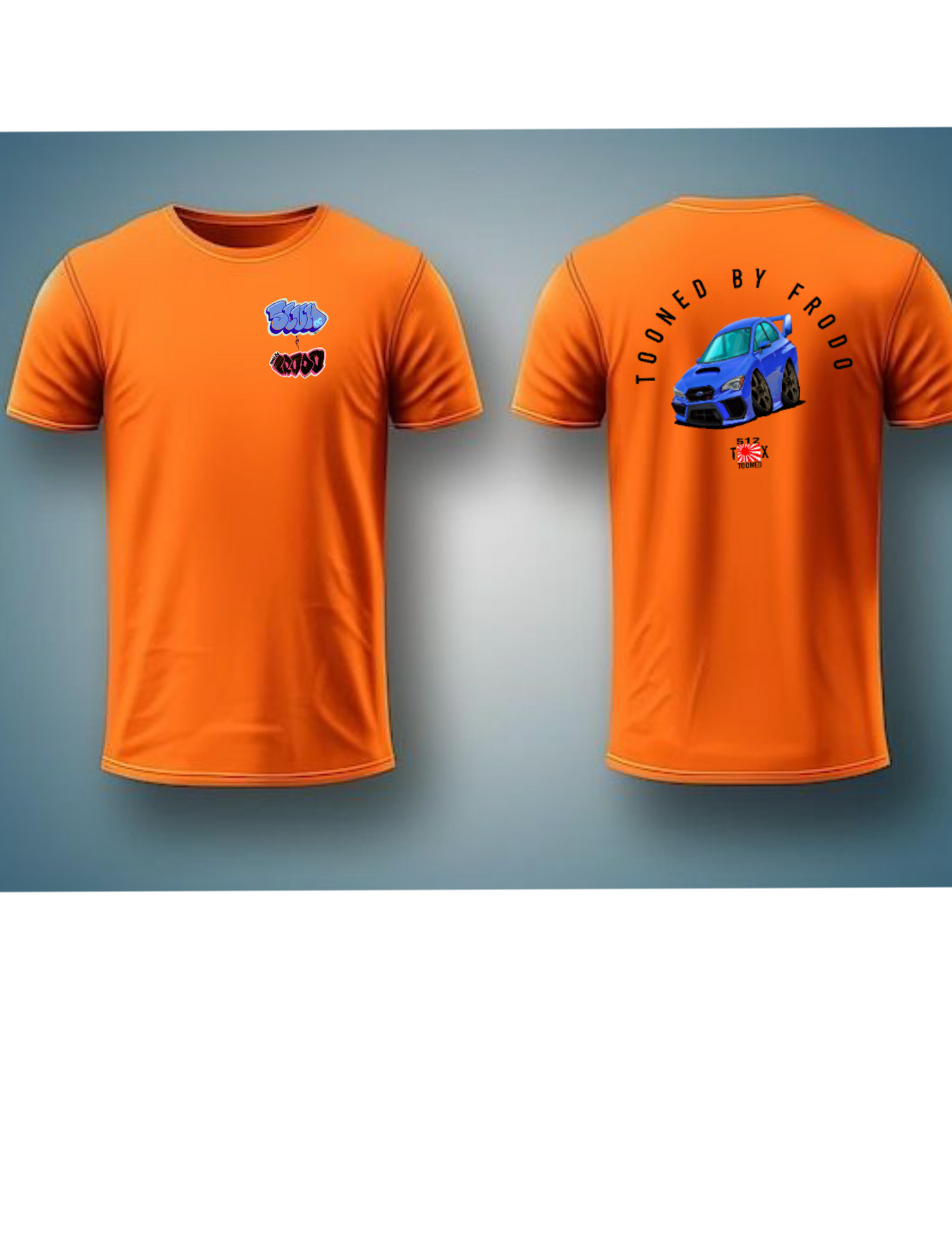 Tooned by Frodo adult orange