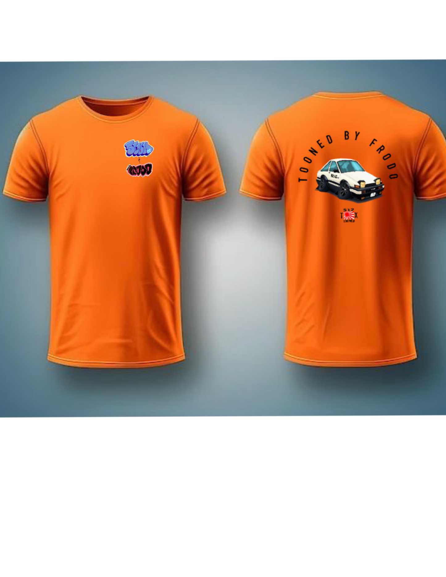 Tooned by Frodo adult orange