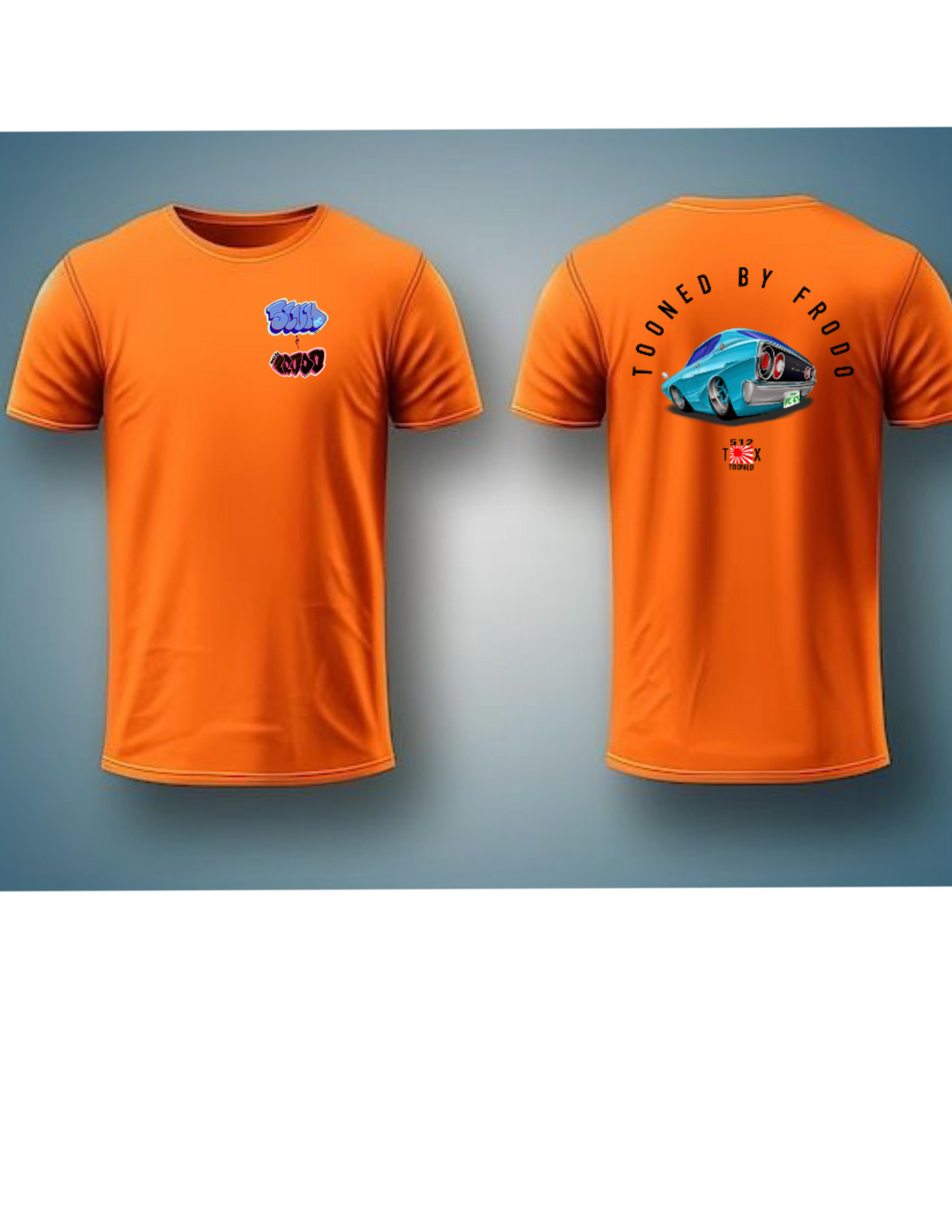 Tooned by Frodo adult orange