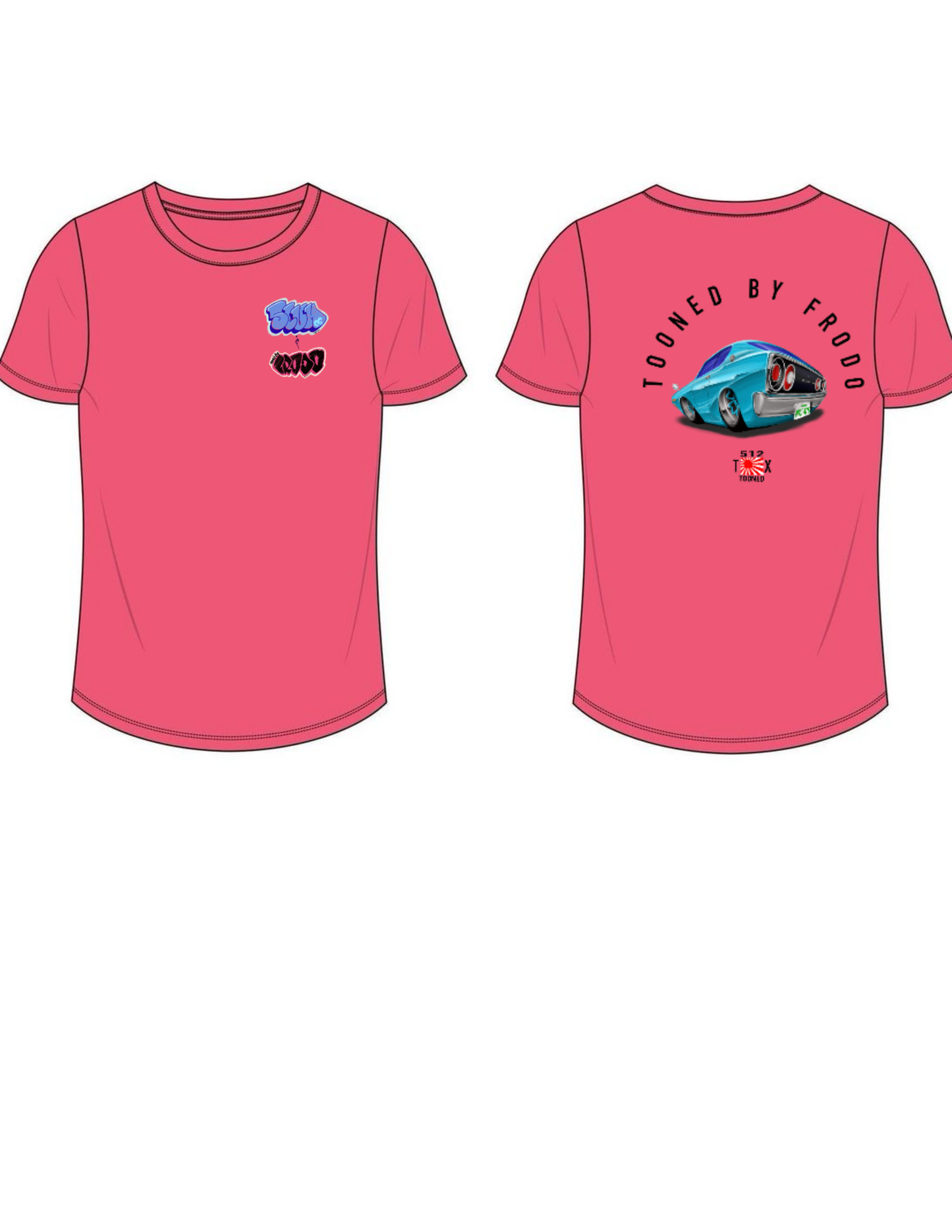 Tooned by Frodo adult pink