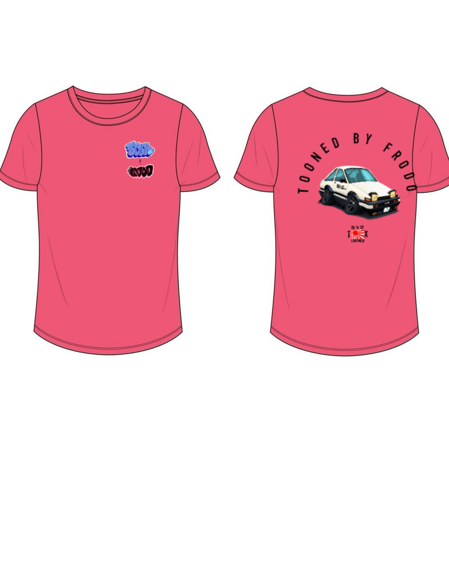 Tooned by Frodo adult pink