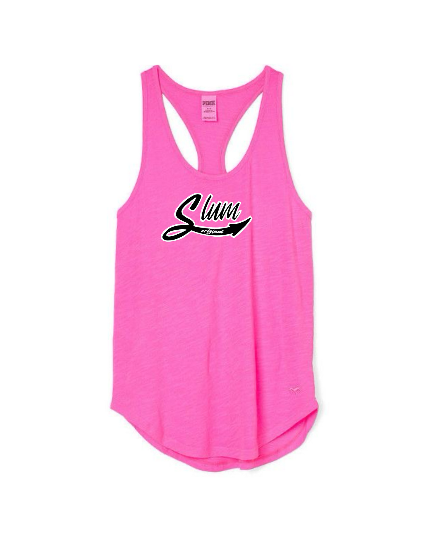 SLUM OG adult pink tank