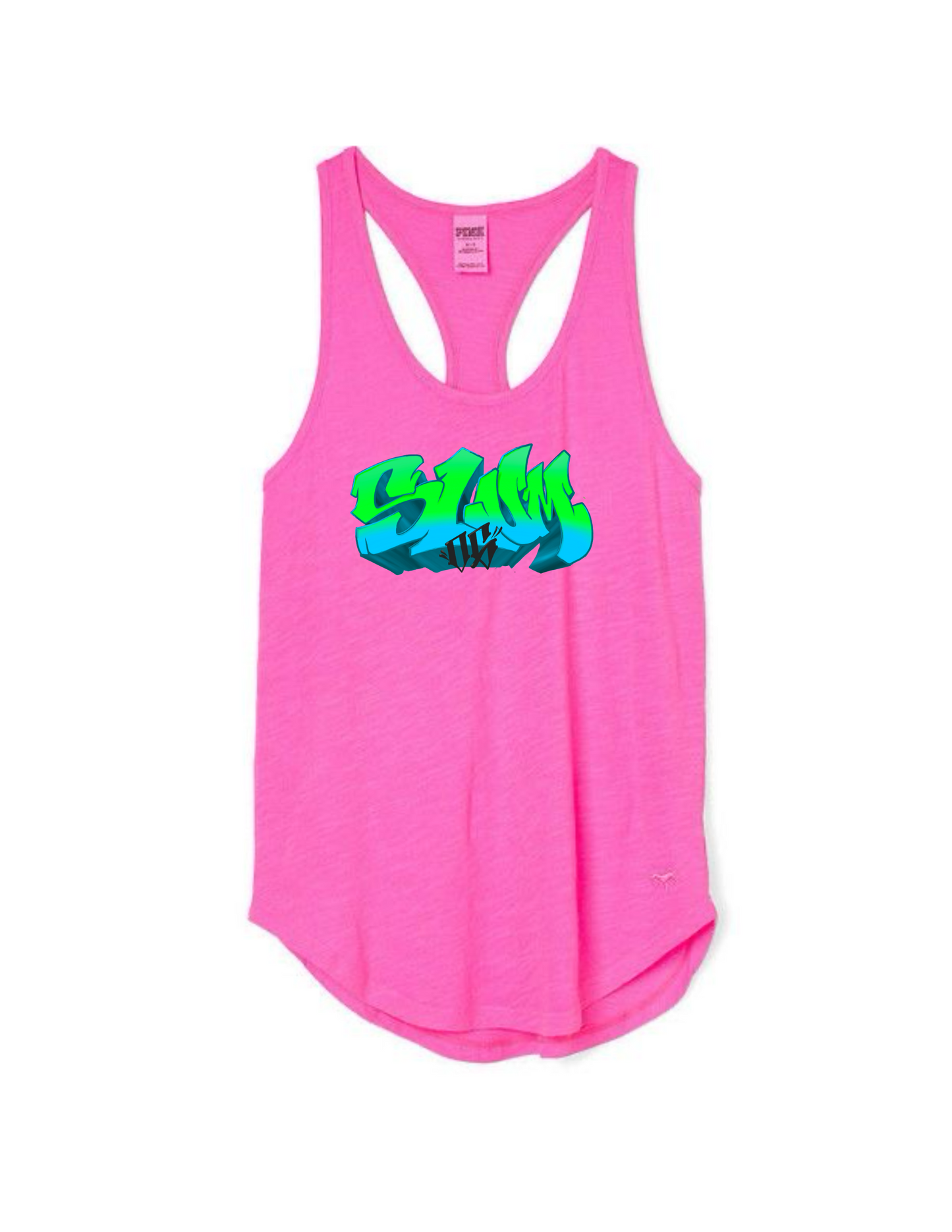 SLUM OG adult pink tank