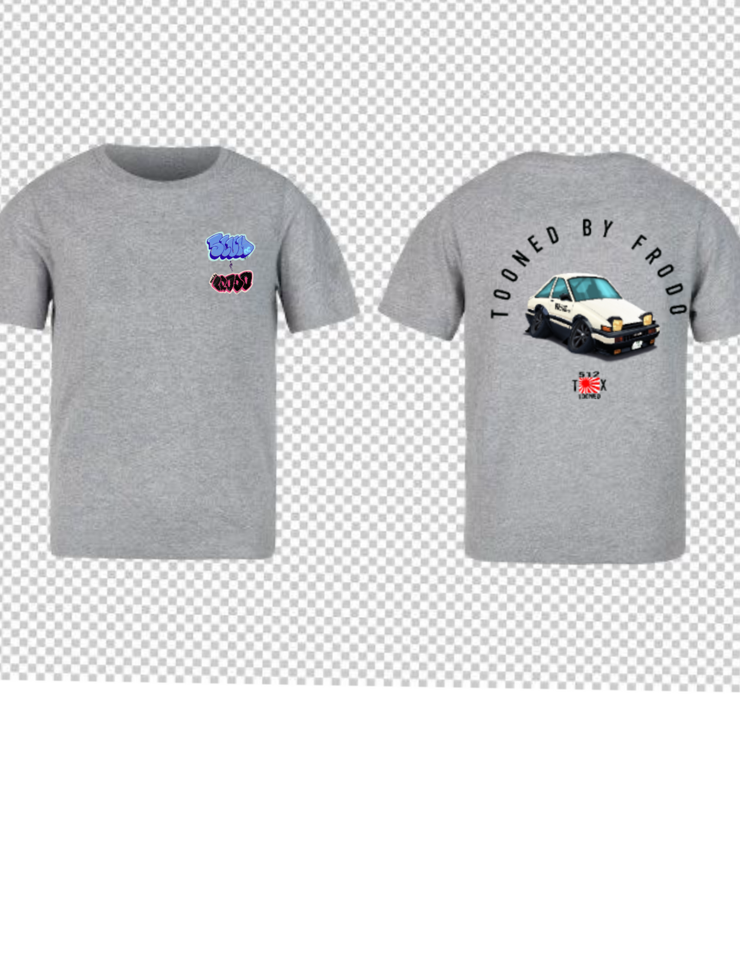 Tooned by Frodo youth grey